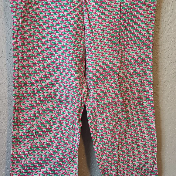 Vineyard Vines Pink and Green Casual Bottoms - Picture 1 of 3